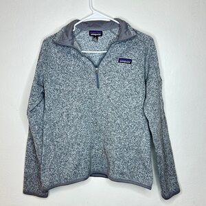 Grey Patagonia Quarter Zip
